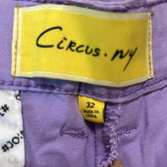 Circus NY Wide Leg Pants Purple Plus Size 32 NEW - Picture 3 of 7